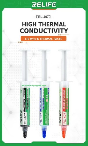 Thermal paste compound - paste, relife